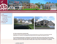 Tablet Screenshot of newnorthhomes.com